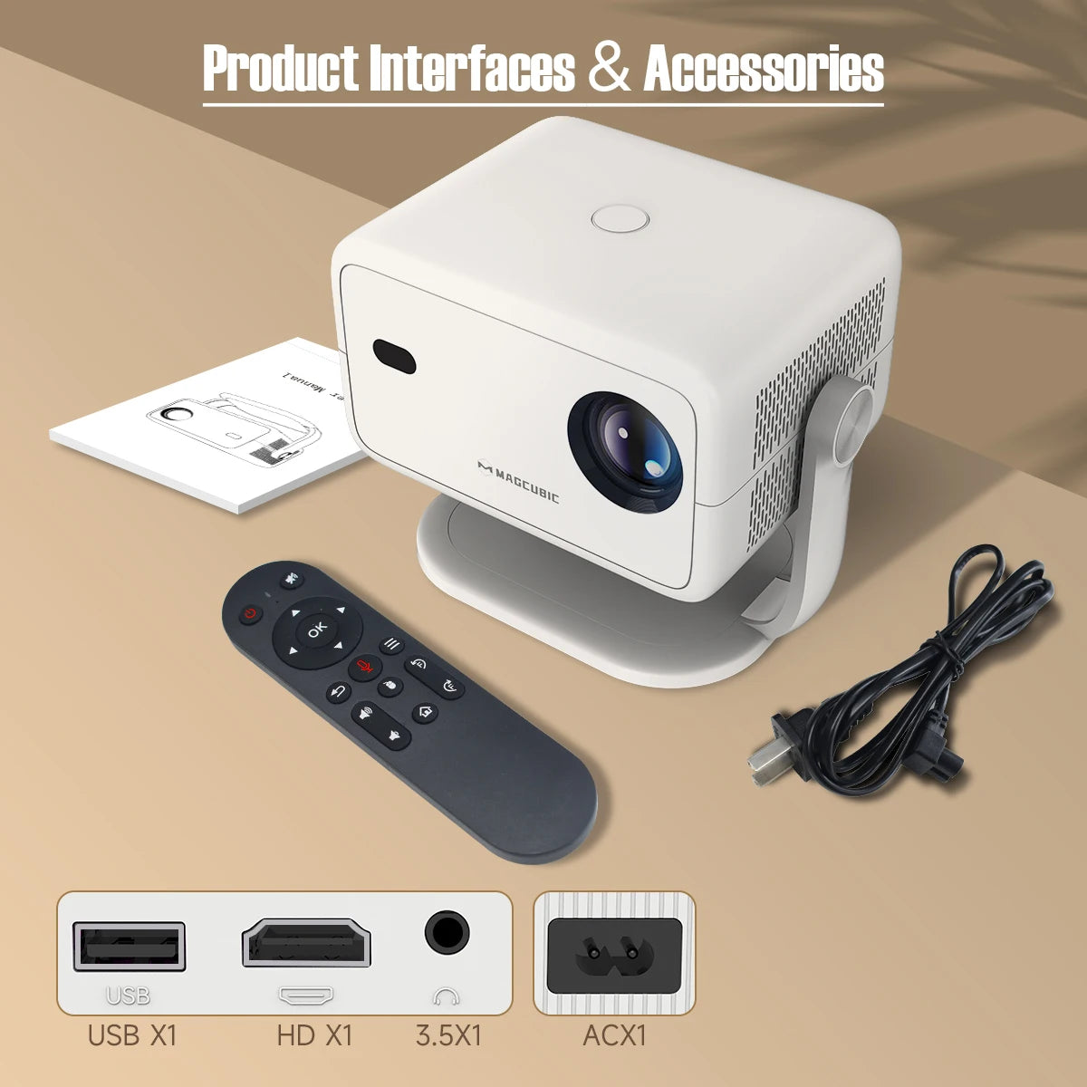 Projector 360° For home Cinema